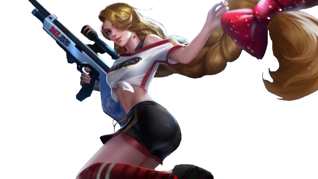 Mobile Legends Lesley Transparent Cheergunner By B La Ze On Deviantart
