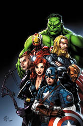 Torsor Avengers by JPRart