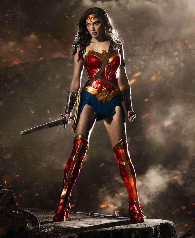 Wonder Woman coloured in by eRiQ