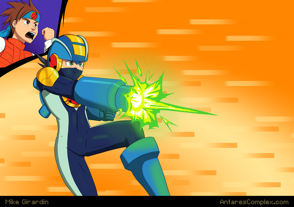 Go Mega Man!! by Gx3RComics