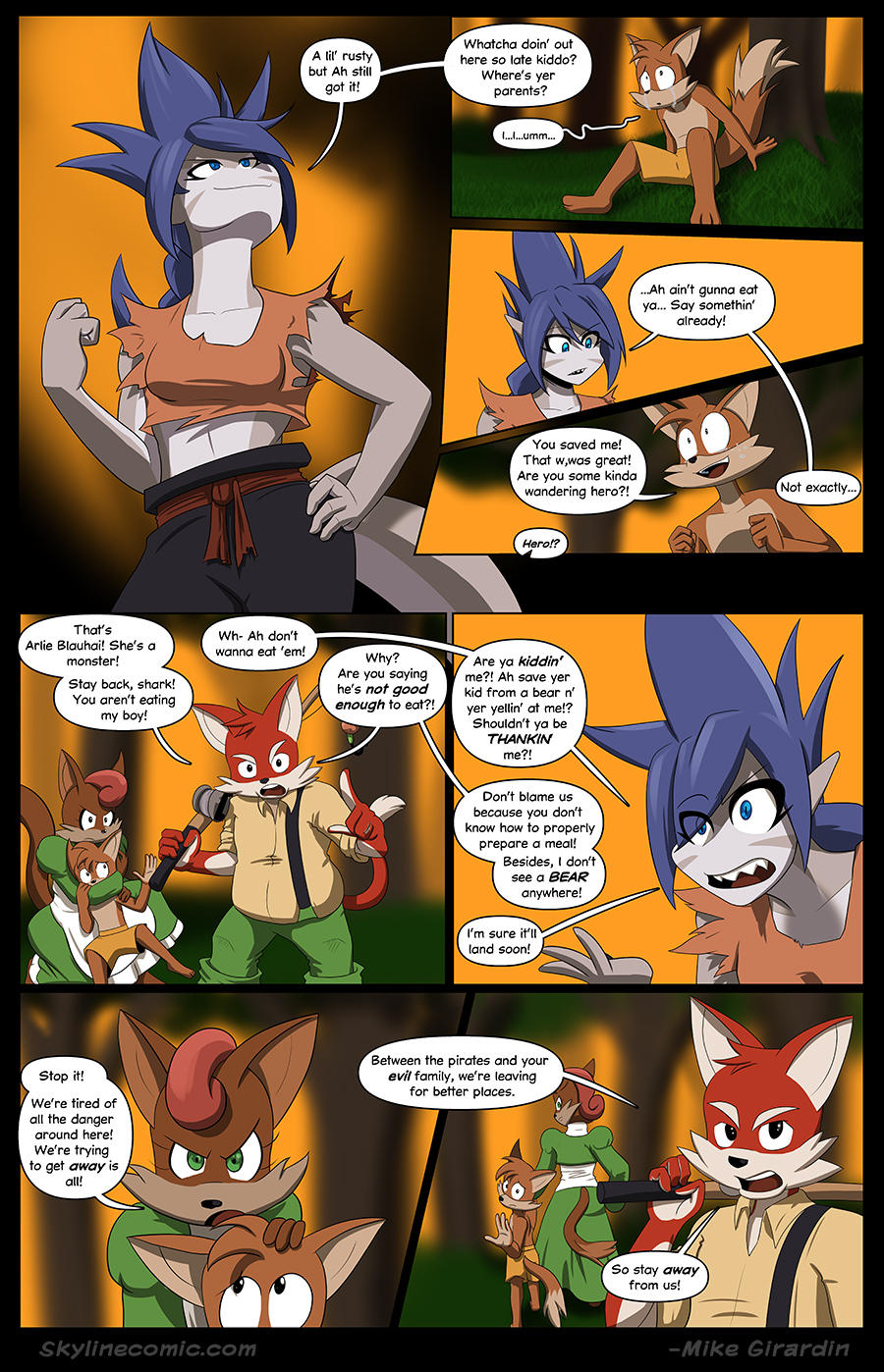 Journey to the Skyline i01 pg16 by Gx3RComics