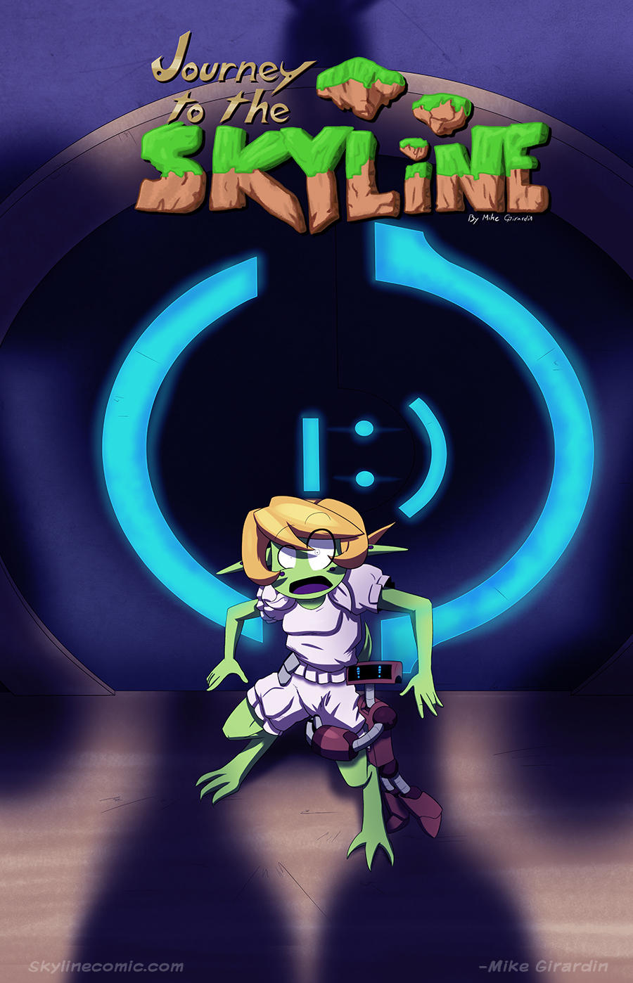 Journey to the Skyline i02 cover by Gx3RComics