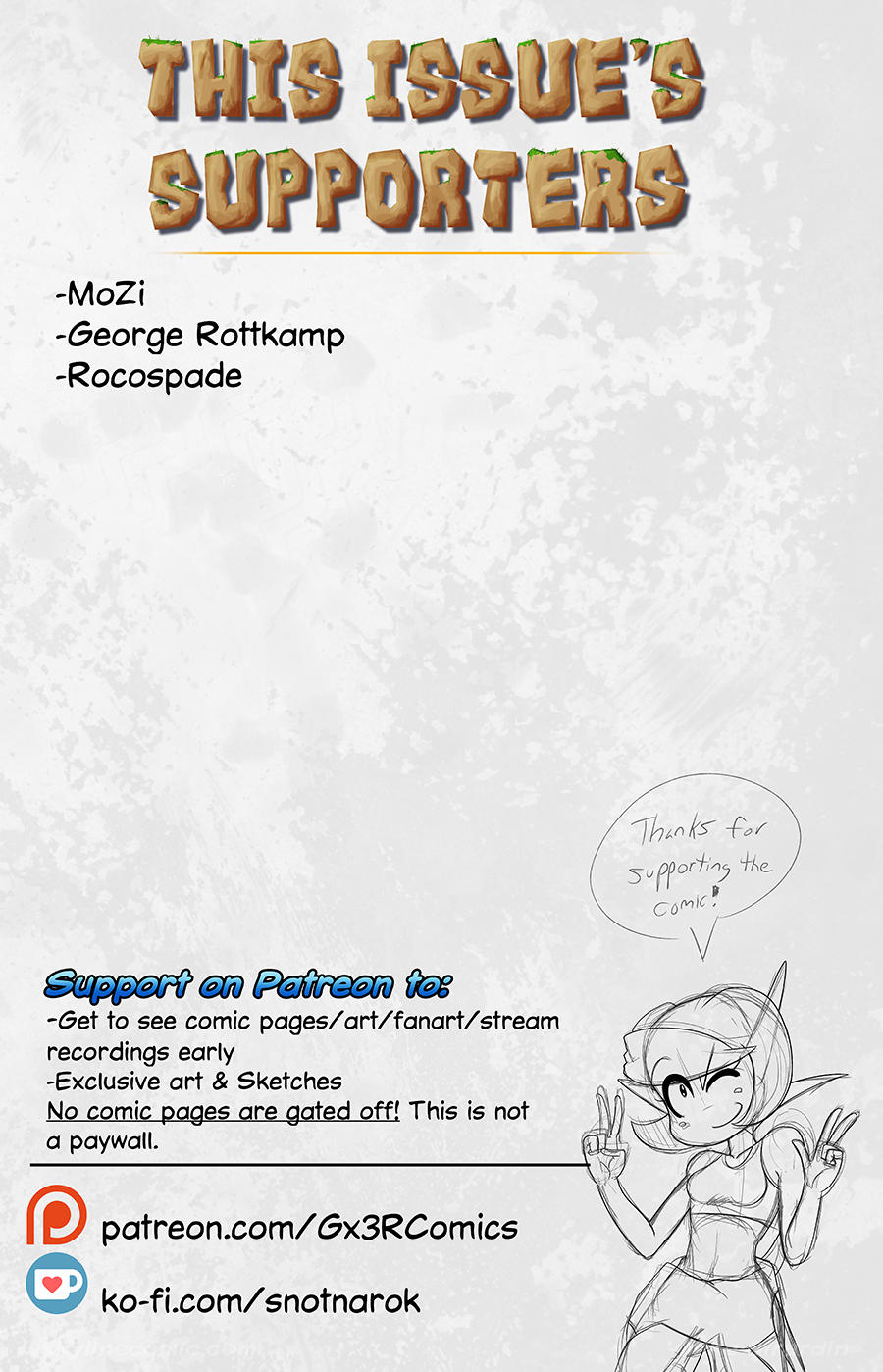 Journey to the Skyline i02 supporters by Gx3RComics