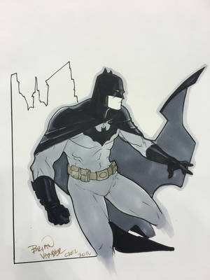 Batman C2E2 2016 Show Commission by BrianVander Batman C2E2 2016 Show Commission by BrianVander