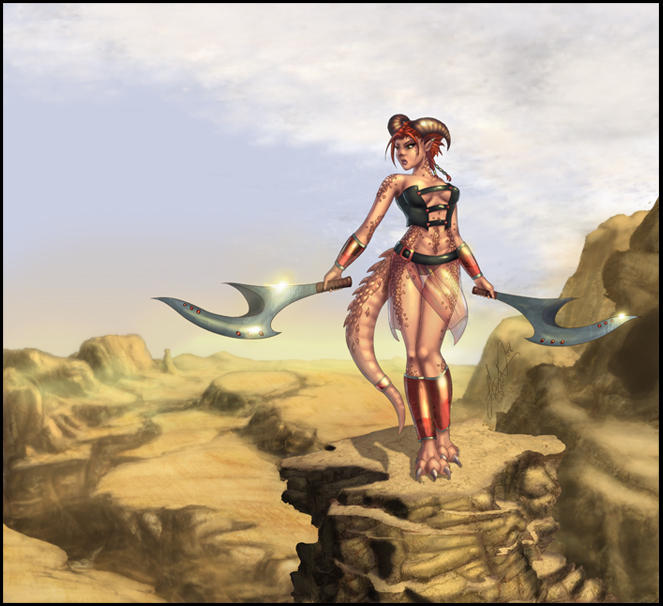 Malandra The Half Dragon by vest