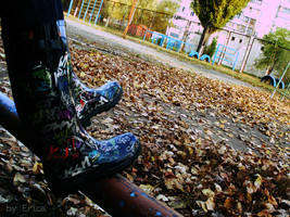 rubber boots by Erica-fearless