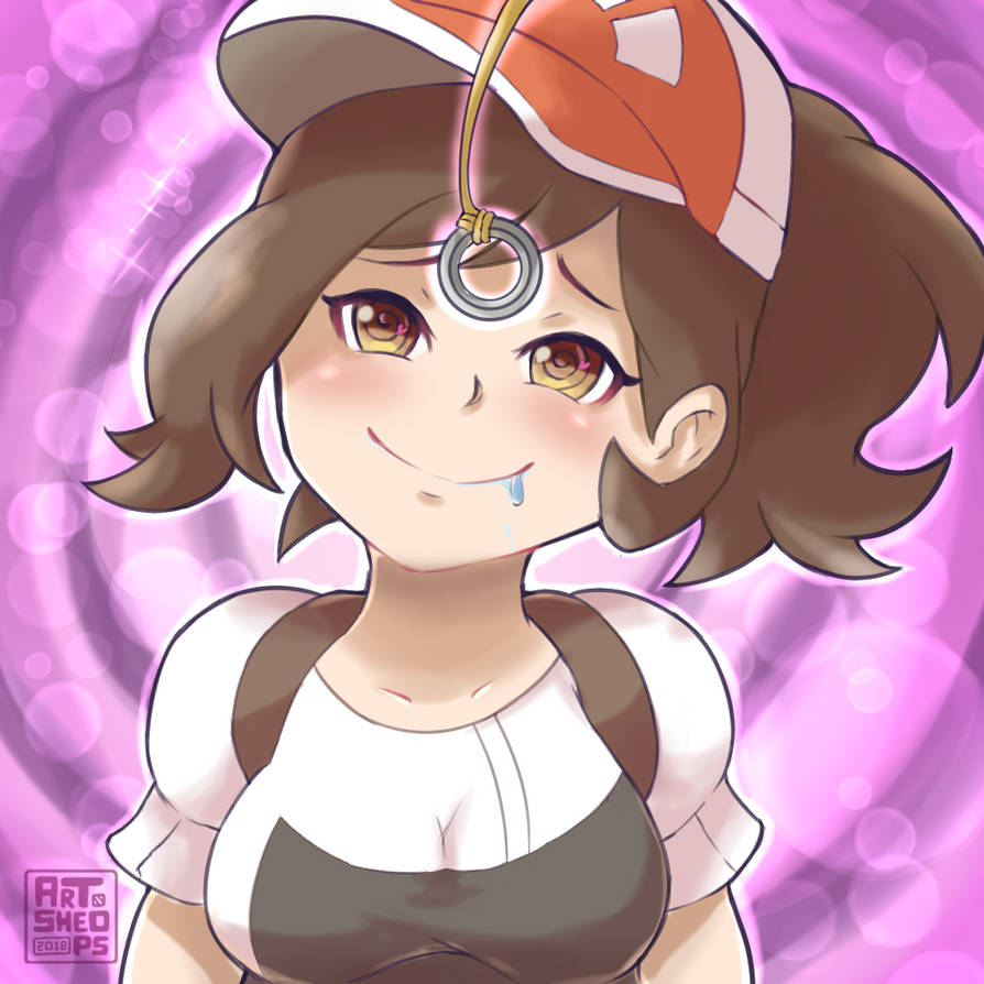 Pokemon Let's Go Female Trainer hypnotized by HirotoStar on DeviantArt