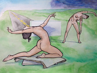 Ballet Swimmers of Geodesy by arthurzdrinc