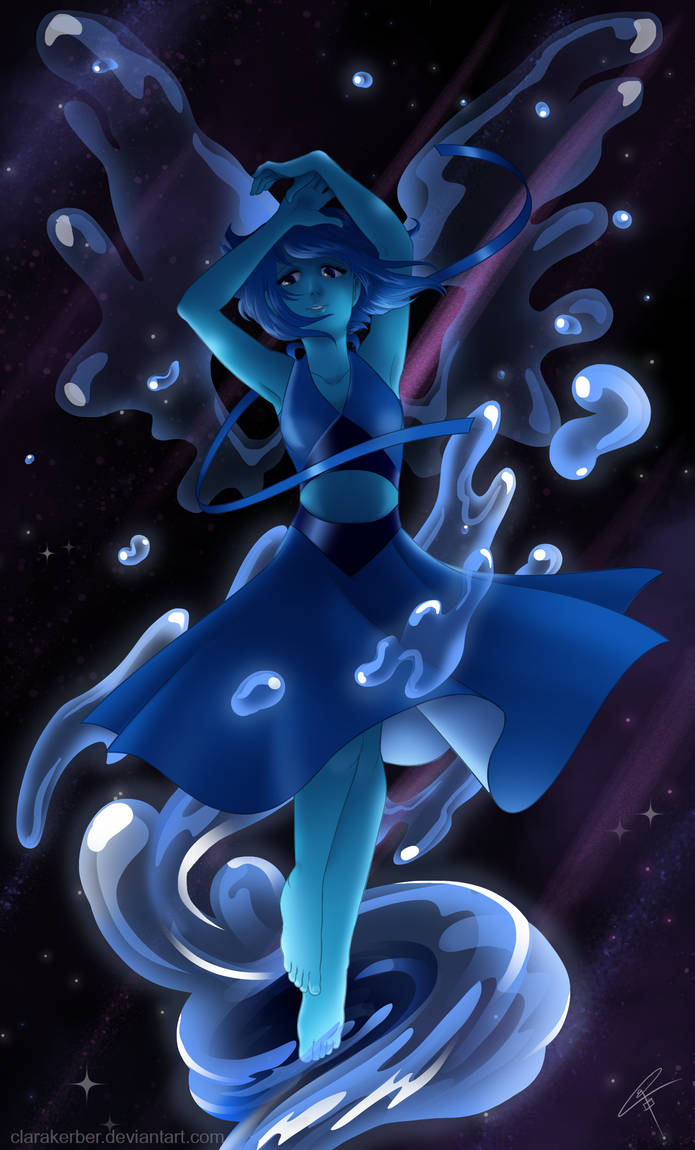 ♫ Lapis Lazuli, you fled into the bottom of the sea Lapis Lazuli, you were so mad, but then you came around to me ♫ I couldn't stop singing this song while doing this --  ...