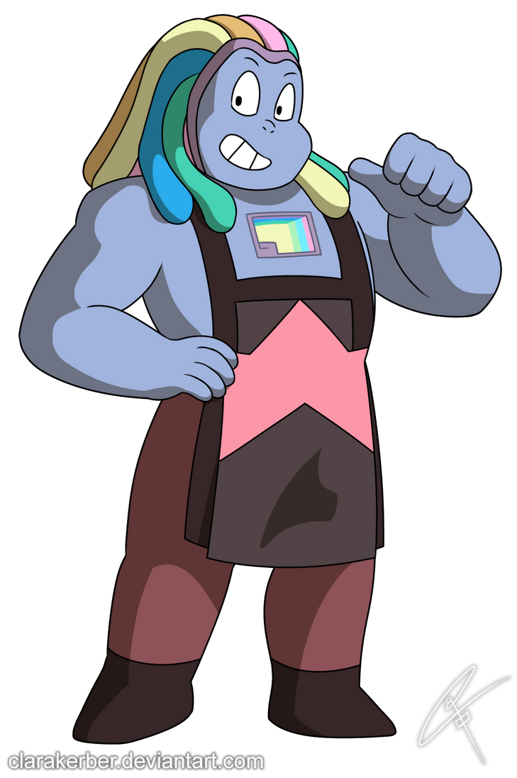 I don't know her official name yet xD so let's go with Bismuth~ Update (08/04/16): yeeeep! her name is Bismuth -w- a new revealed crystal gem voiced by Uzo Aduba (crazy eyes)? ok, I fell in love at...