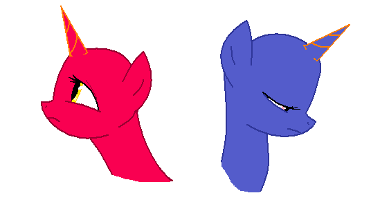 MLP Base ~ Sad Heads by randomfan12