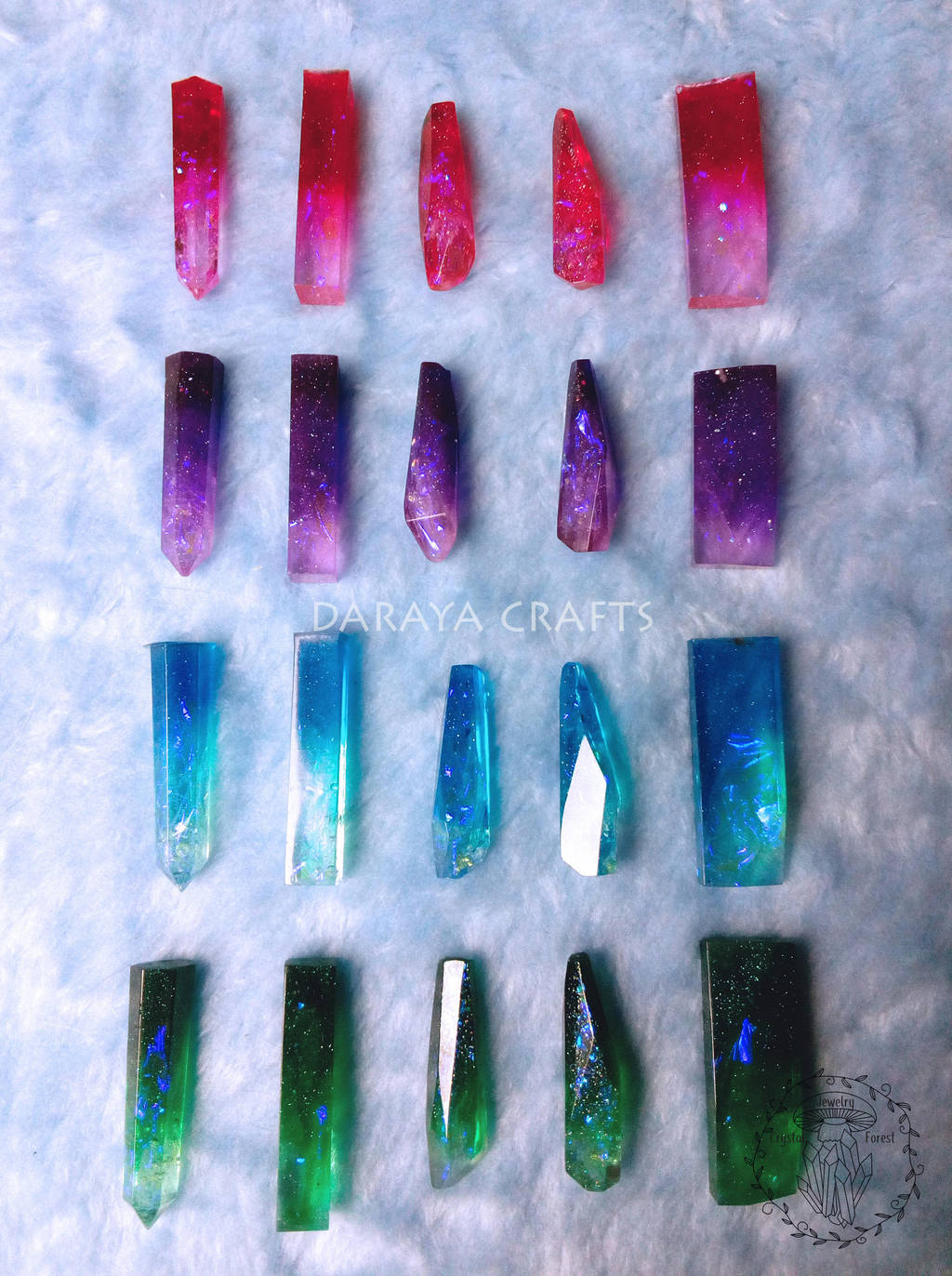My lovely crystals by Daraya-crafts
