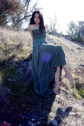 The Green Dress IX by XstainedrainbowX