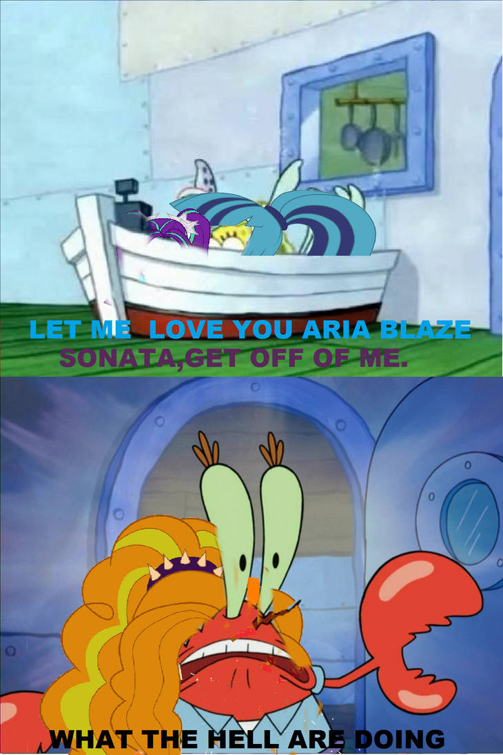 Spongebob X Squidward (Rainbow Rocks Parody). by ...