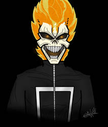 Robbie Reyes Ghost Rider From Agents of Shield by EstebanRedge50