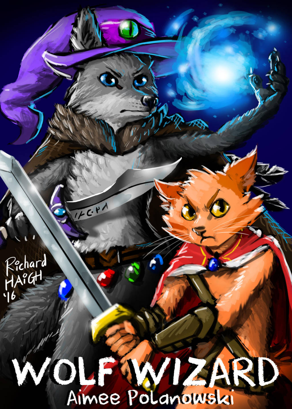 WOLF WIZARD fan art by Pen-Mark on DeviantArt
