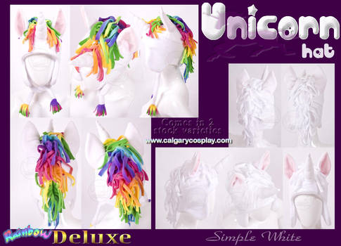 Fleece Aviator Unicorn Hat by KayPikeFashion