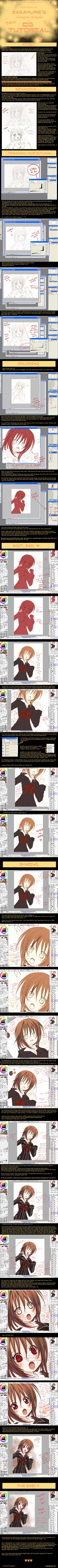 Anime + Manga CG Tutorial by Sagakure