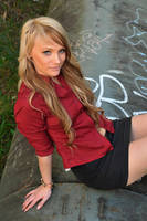 Ashlee - red shirt 2 by wildplaces