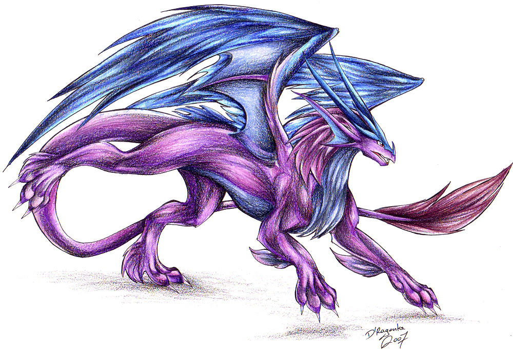 Furry Dragon By Theerya On DeviantArt.