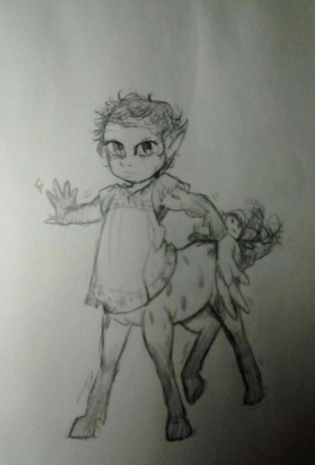 Baby Centaur by SparklinBurgndy