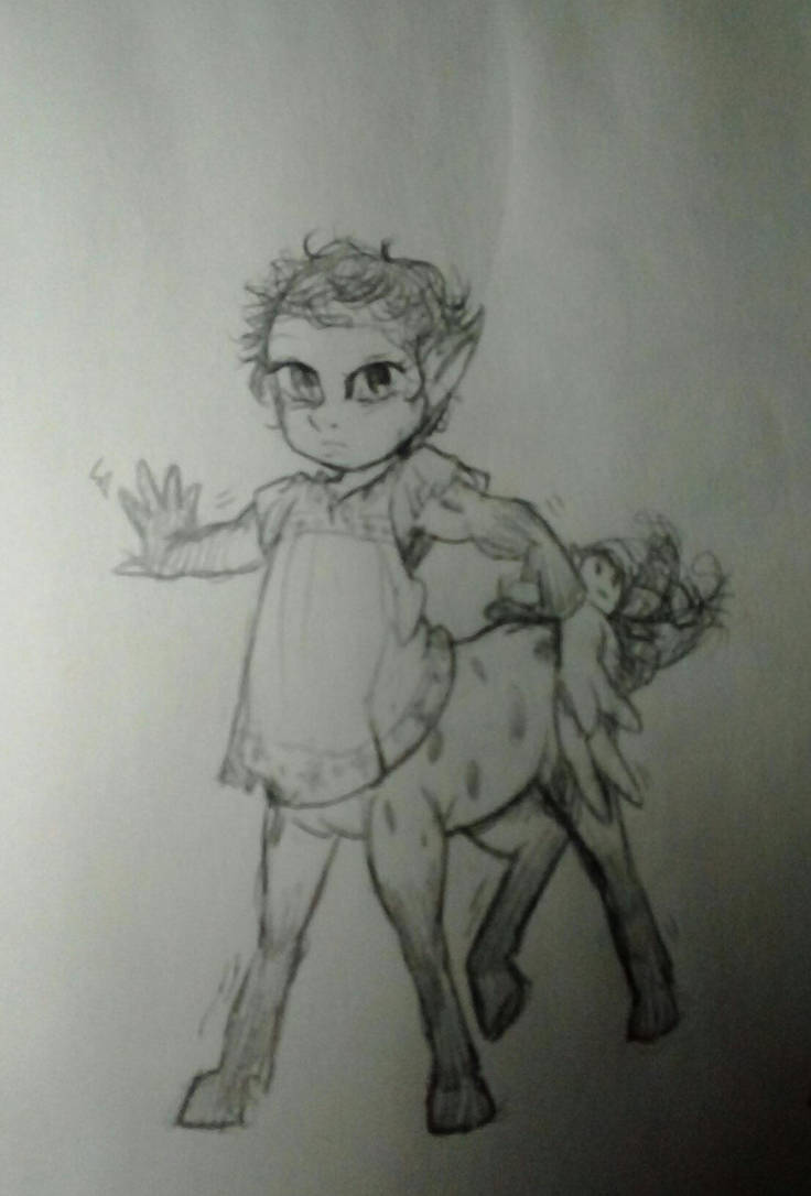 Baby Centaur by SparklinBurgndy