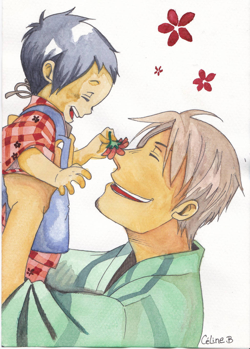 Pere et fils Chichikogusa by Sakuchane on DeviantArt