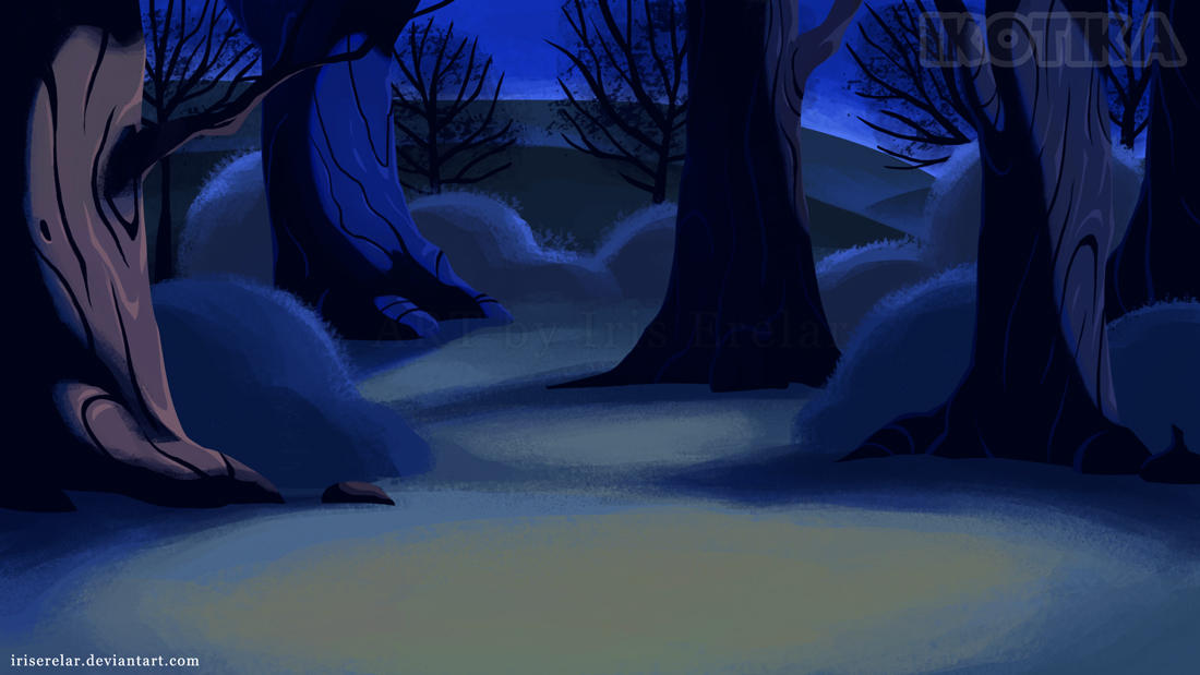 Forest_background by IrisErelar