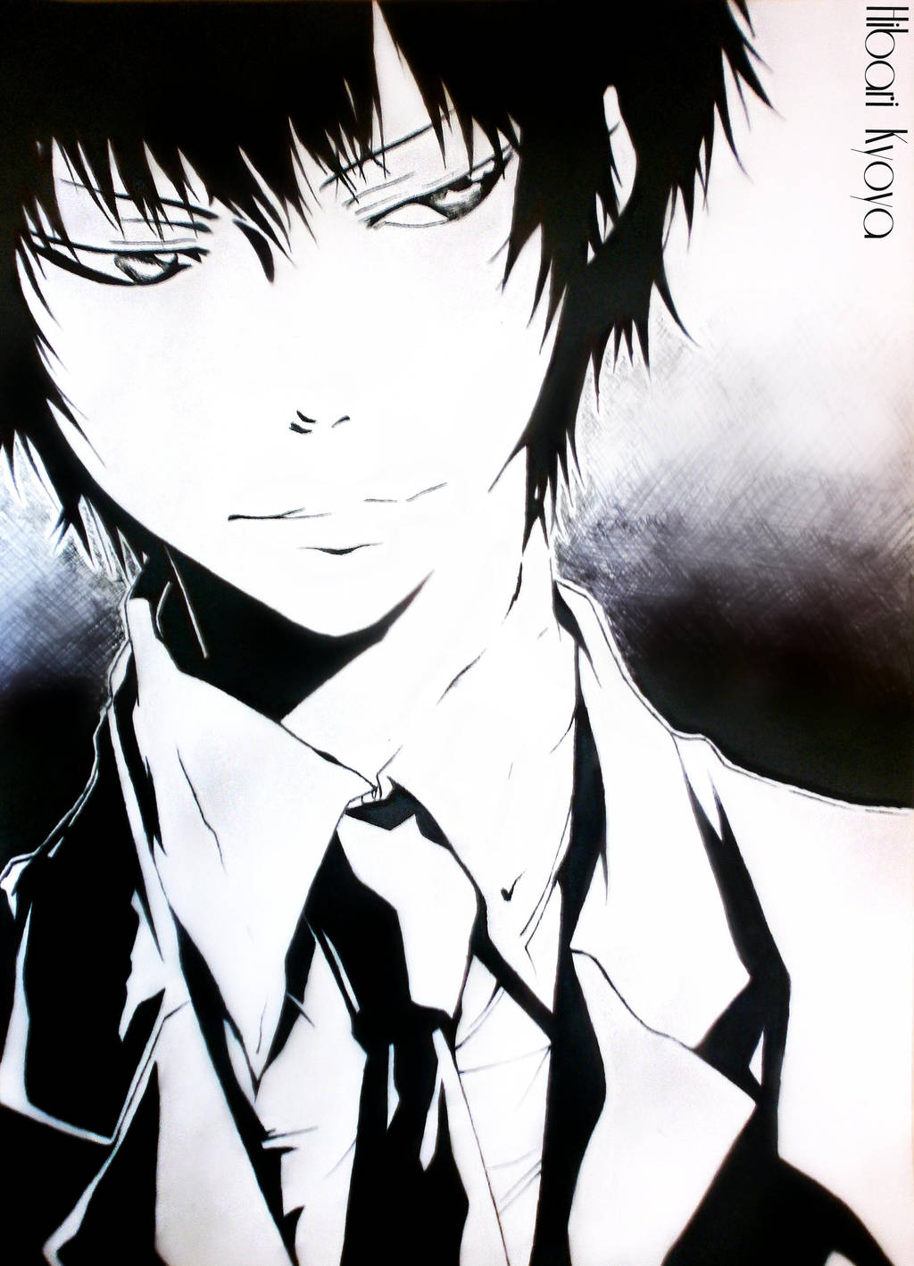 Kyoya Hibari Manga by DimiAnimeDeviL on DeviantArt
