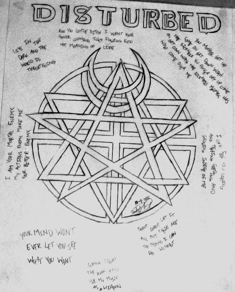 life meaning of lyrics disturbed on DeviantArt Darkness Prevails DISTURBED by