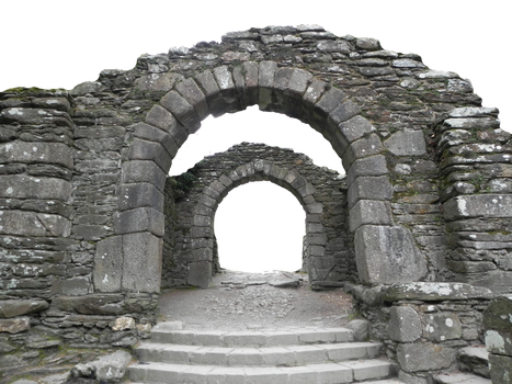 Pre-cut Stone Gateway by presterjohnstock
