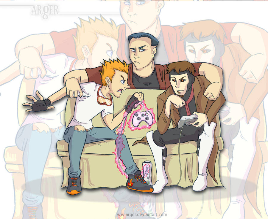 Secret santa ACOLYTES vs XBOX by arger