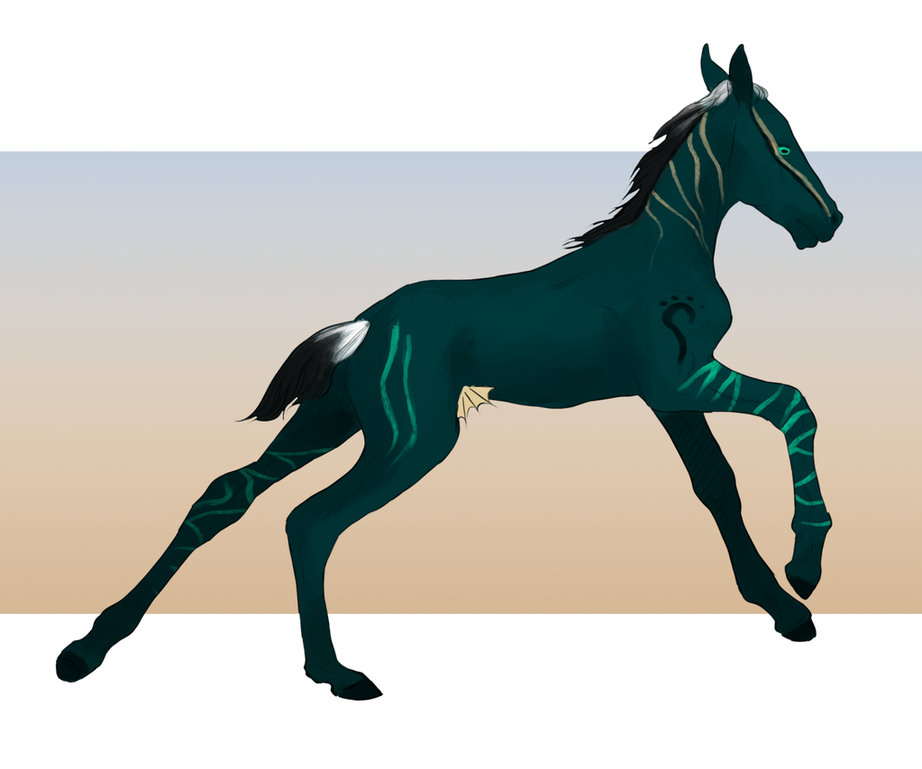 Nagian foal 3 by WoC-Brissinge