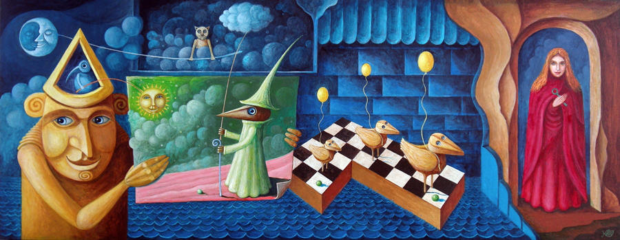 Woodman visits Land of wizard Samuel by FrodoK