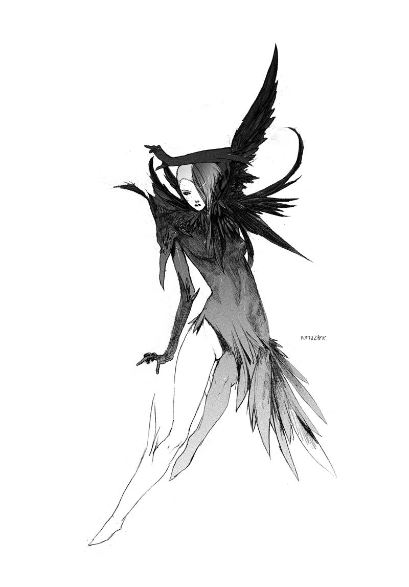 AwaWu Ravenentity by iumazark