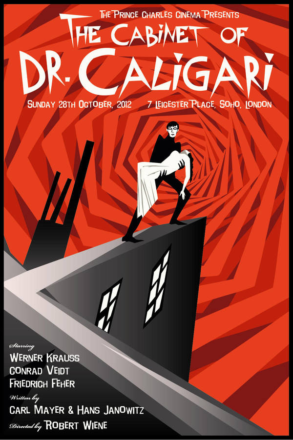 The Cabinet of Dr. Caligari (Print FOR SALE) by rodolforever