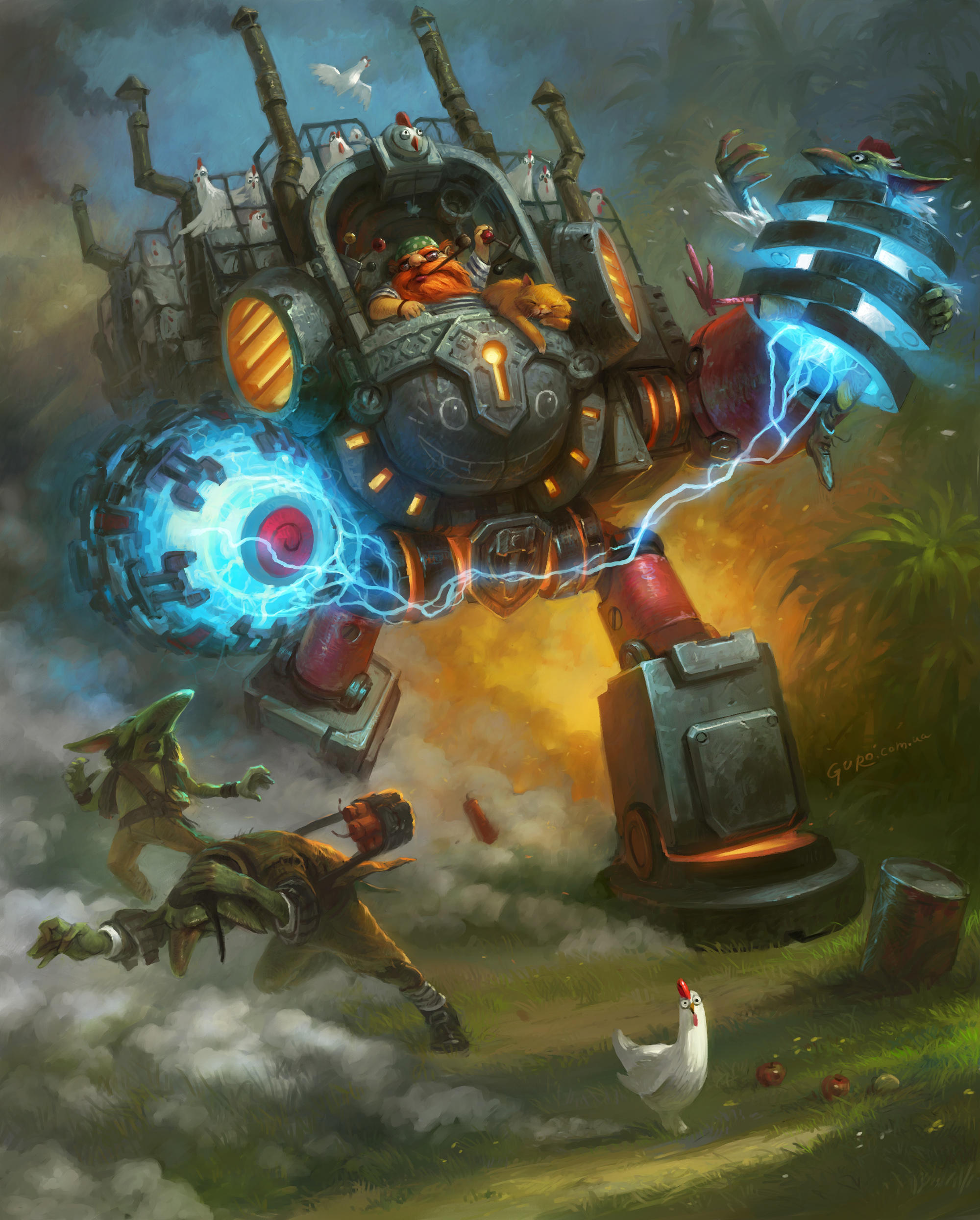 Chikentransmutator for Goblins vs Gnomes contest by Guro