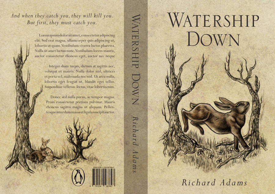 Watership Down Book Cover by Equal-Night