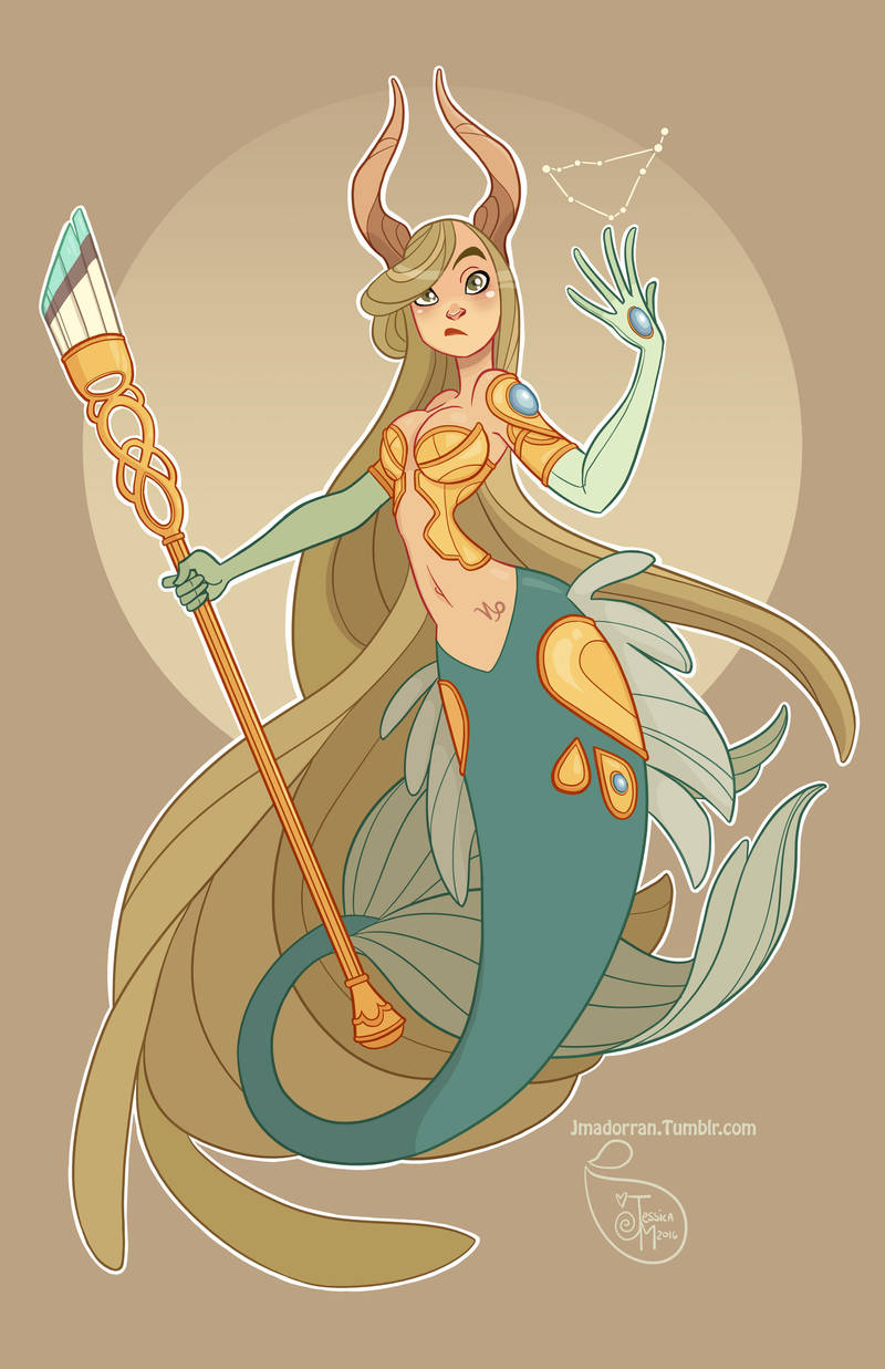 Character Design - Capricorn by MeoMai