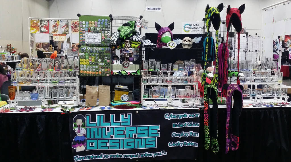 Youmacon Setup by LillyInverse