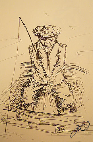 Fisherman by LittleBanhbao