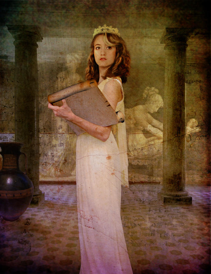 Clio, Muse of History by violscraper