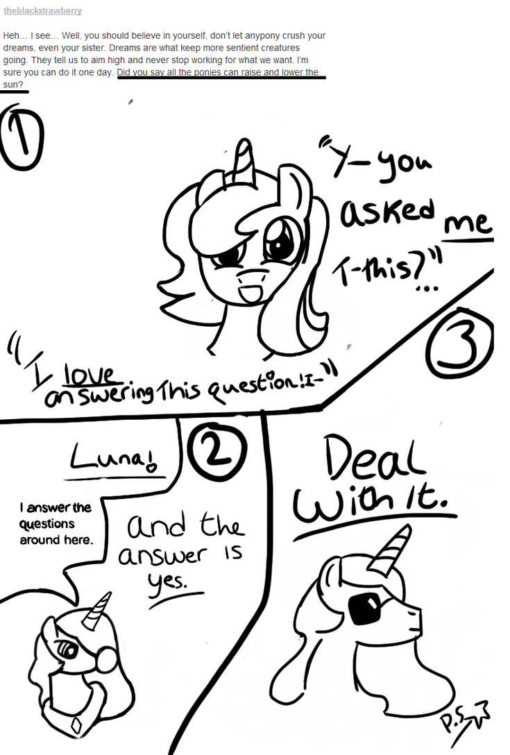 Deal with it. by PrincessSeddie