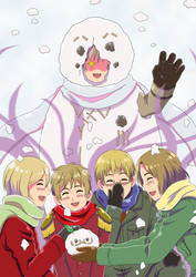 APH Request: Soviet Snowman by khakipants12