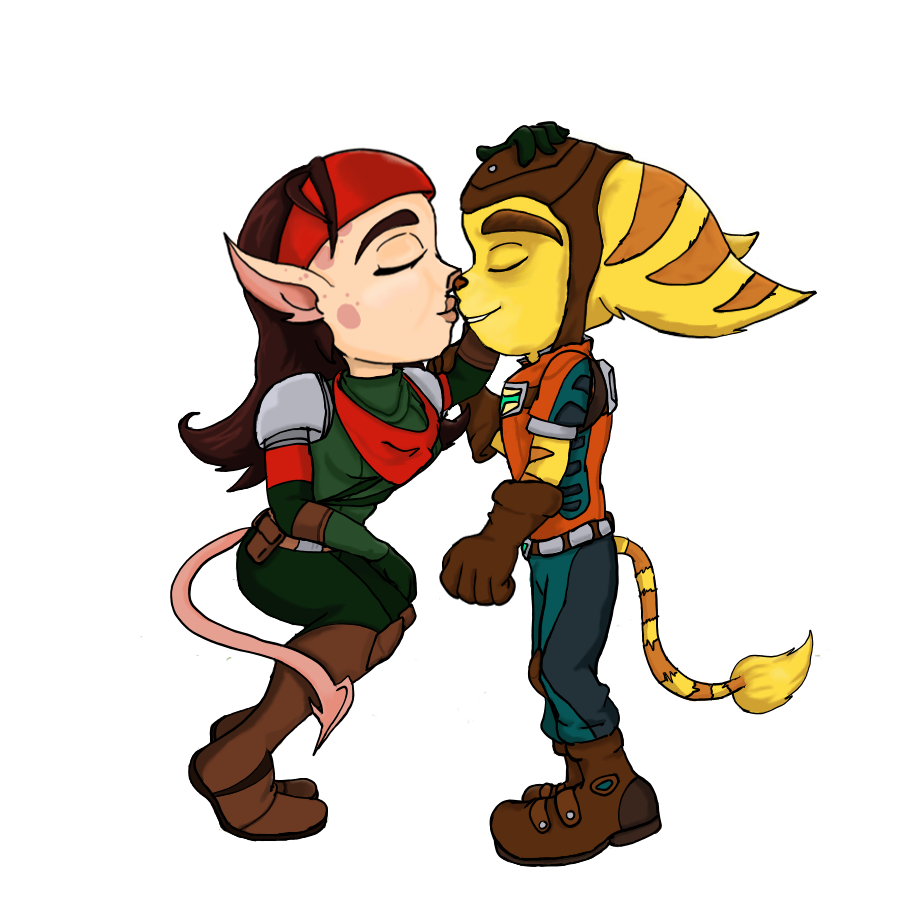 Ratchet X Talwyn by SilentEmerald on DeviantArt