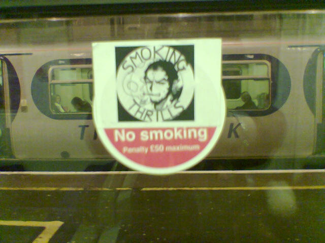 Smoking Thrills Vandalism by mazzie