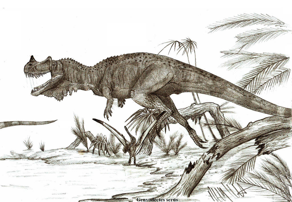 Genyodectes serus by Teratophoneus
