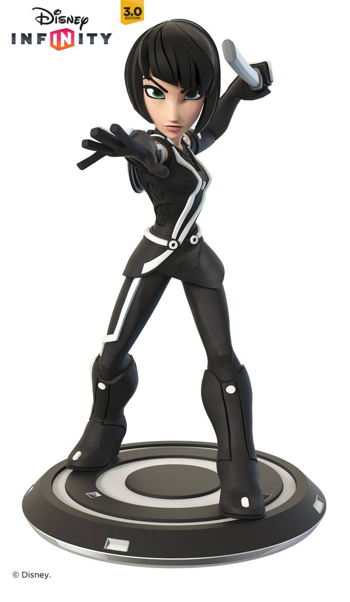 Quorra- Disney Infinity 3.0 Toy Sculpt by MattThorup