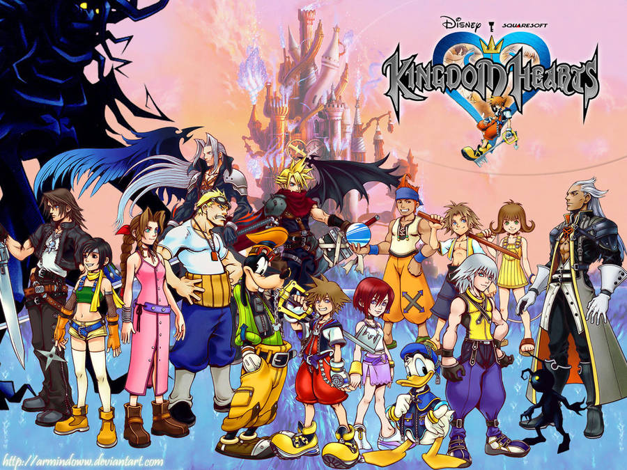 kingdom hearts wallpaper by