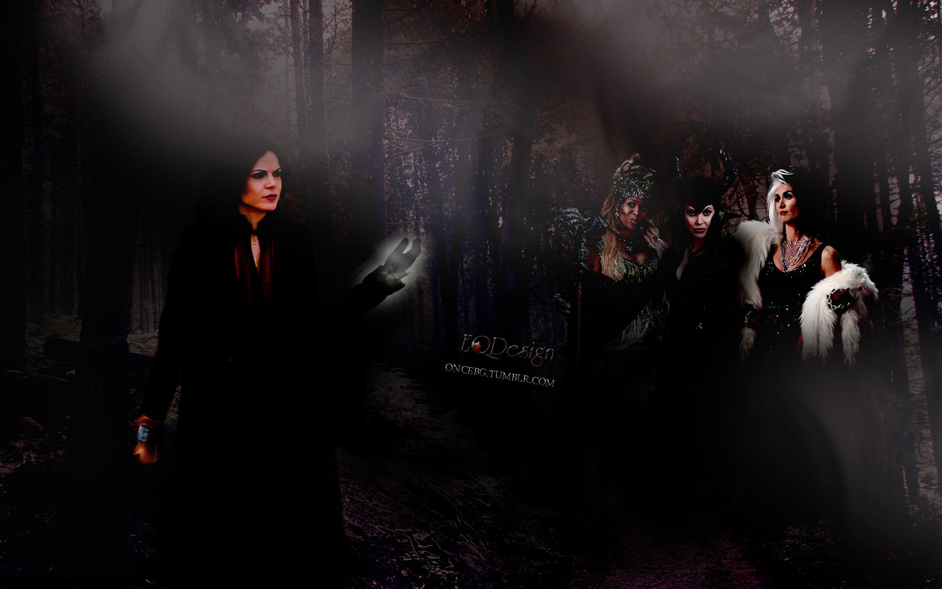 Regina and Queens Of Darkness by eqdesign